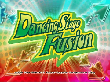 Dancing Stage Fusion (EU) screen shot title